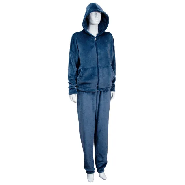 Suit fleece m.981 with zipper gray-blue TM Yaroslav