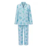 Pajamas flannel m.F-127 des.393 blue hearts TM Yaroslav
