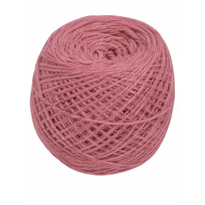 Yarn cotton 10/6 dusty pink 100g/160m TM Yaroslav