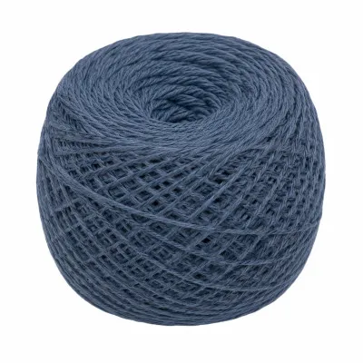 Yarn cotton 10/9 graphite 100g/110m TM Yaroslav