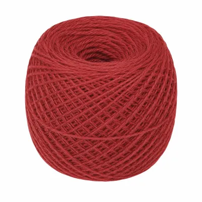 Yarn cotton 10/9 tomato 100g/110m TM Yaroslav