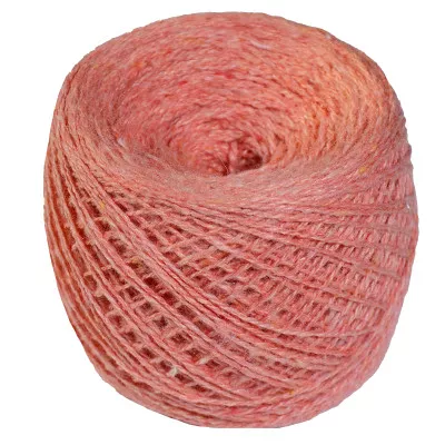 Yarn semi-wool 7/2 No.148 peach 100g/350m TM Yaroslav