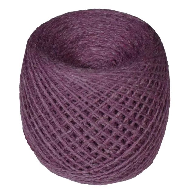 Yarn semi-wool 7/2 No.215 lilac 100g/350m TM Yaroslav