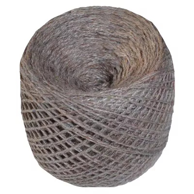Yarn semi-wool 7/2 No.296 beige 100g/350m TM Yaroslav