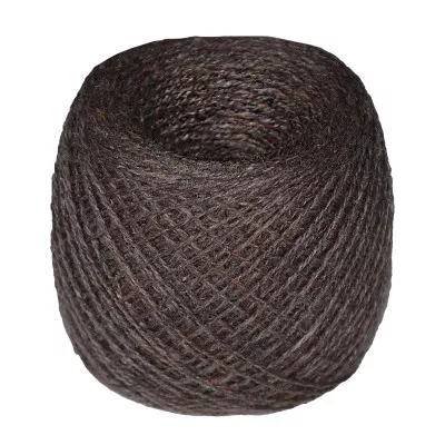 Yarn semi-wool 7/2 No.334 mocha 100g/350m TM Yaroslav