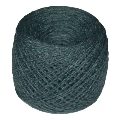 Yarn semi-wool 7/2 No.94 green 100g/350m TM Yaroslav