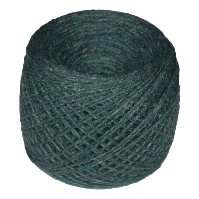 Yarn semi-wool 7/2 No.94 green 100g/350m TM Yaroslav