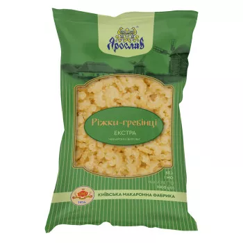 Pasta products Scallop horns 1000 g TM Yaroslav