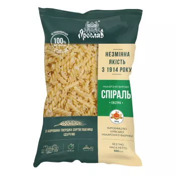 Spiral pasta from durum wheat 5x500 g