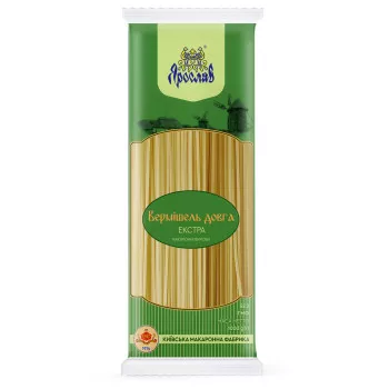 Pasta products Long vermicelli TM Yaroslav